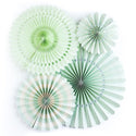 Mint Hooray Paper Plates 