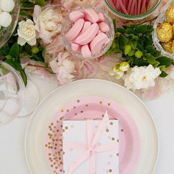 Pink Confetti Favor Box 