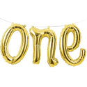 One Gold Balloon 