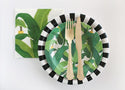 Tropical Patterned Plates 