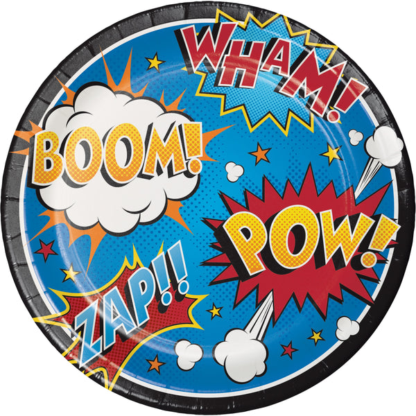 Superhero Plates 