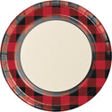 Lumberjack Paper Plates 