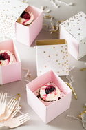 Pink Confetti Favor Box 