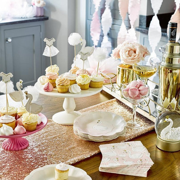 Swan Cupcake Toppers 