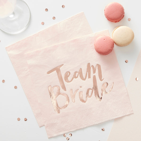 Team Bride Napkins 