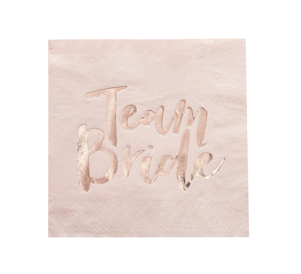 Team Bride Napkins 