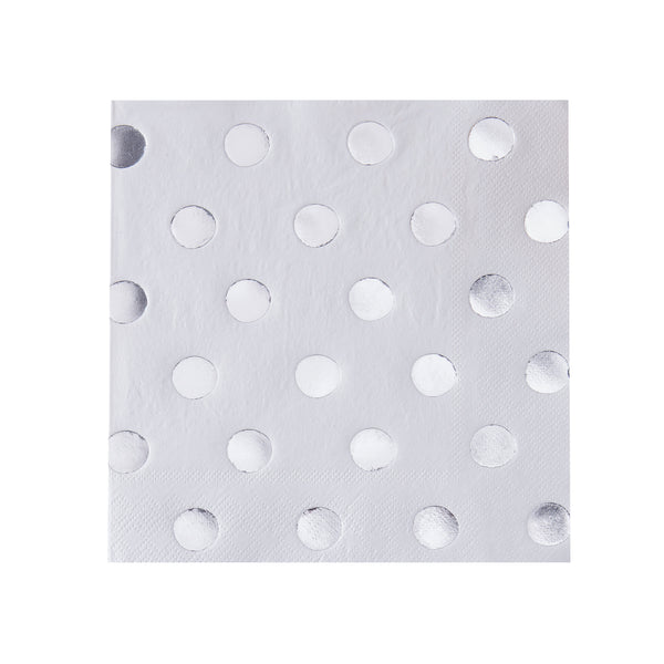 White and Silver Small Plates 