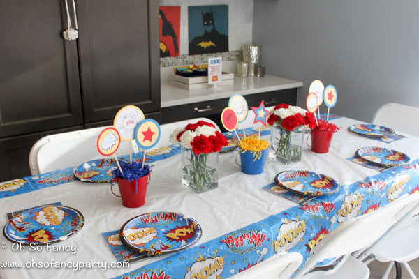 Superhero Napkins 