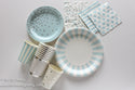 It's A Boy Napkins / Blue and Silver It's a Boy Napkins / Gender Reveal Party / Boy Baby Shower Napkin / Boy Baby Shower