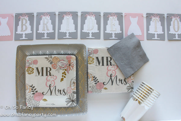Silver Napkins 