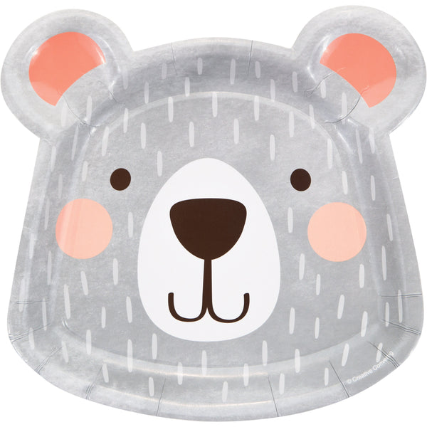 Bear Shaped Plates 