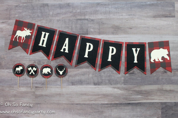 Lumberjack Paper Small Napkin 