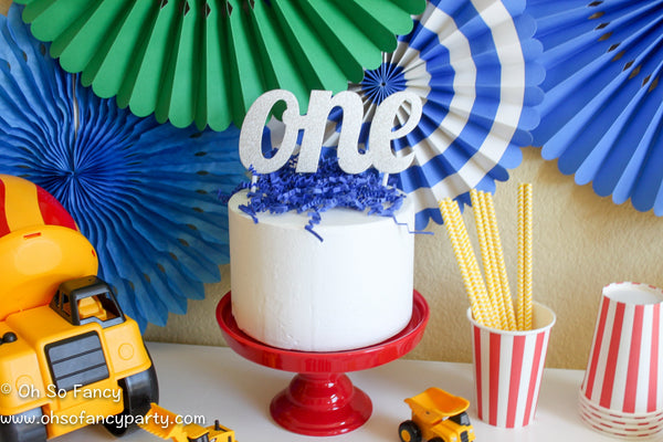 One Cake Topper 