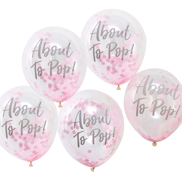 About To Pop Pink Balloon 