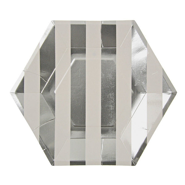 Silver Dessert Plates 