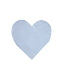 Small Pastel Heart Shaped Napkins