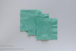 Mint Party Napkins 