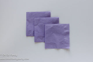 Lavender Napkins 