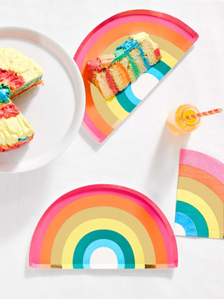 Rainbow Plates 