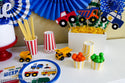 Blue Party Fan Set 