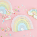 Rainbow Pastel Favor Bags / Rainbow Favor Bags / Rainbow Party Favor / Rainbow Striped Bag / Pastel Rainbow Bags /Somewhere Over the Rainbow