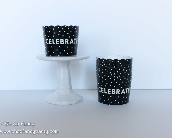 Black Floral Party Plates / Black Floral Small Plates / Floral Plates / Bridal Shower Plates / Farmhouse Floral Plates / Mad About Plaid