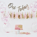 Pink Ombre Happy Birthday Napkins 