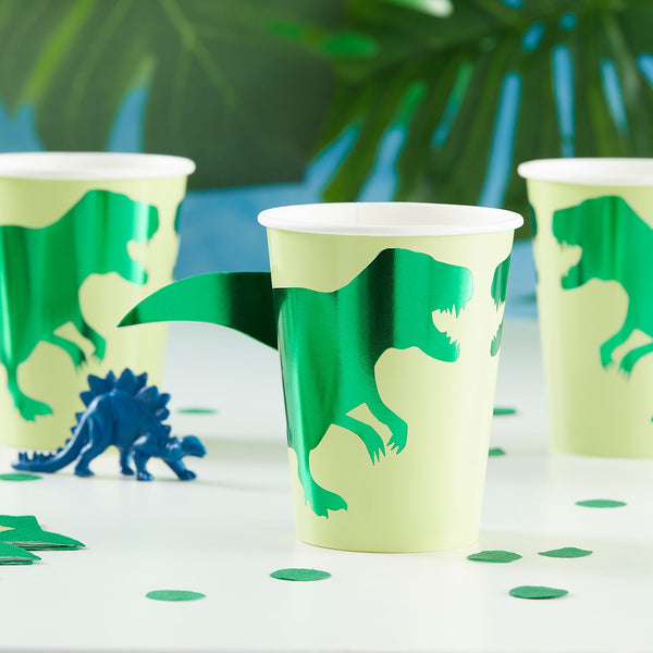 ROAR! Dinosaur Cup / Dinosaur Party / Dinosaur Birthday Cup / Dinosaur Paper Cup / Dinosaur Party Decor / Dinosaur Tableware