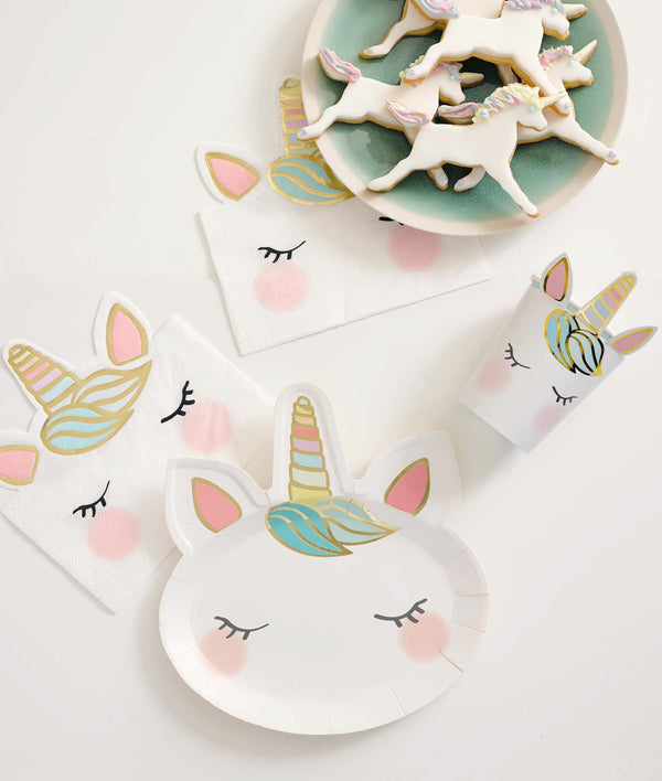 Unicorn Plates / Unicorn Party Plates / Unicorn Party / Unicorn Party Decorations / Unicorn Paper Plate / Unicorn Shaped Plate