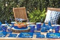 Blue Party Fan Set 