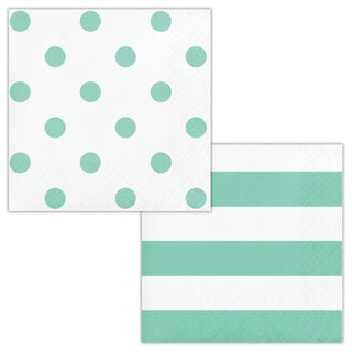 Mint Paper Party Napkins 