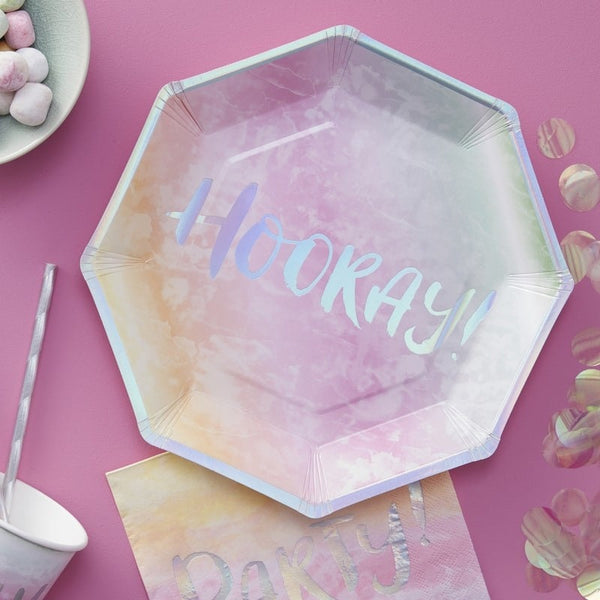 Irridescent Pastel Cups 