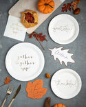 Thankful Pinecone Napkins / Harvest Napkins / Thanksgiving Napkins / Friendsgiving Napkins / Thankful Party Napkins / Pinecone Napkins