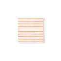 Pink and Gold Striped Napkins 