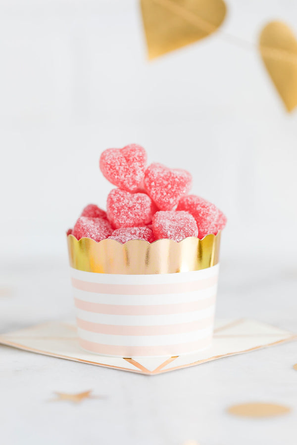 Pink Confetti Paper Plates 