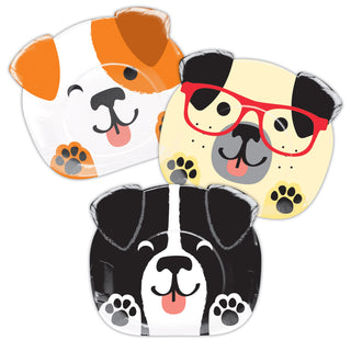 Dog Assorted Party Plates 