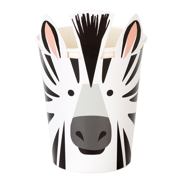 Party Animal Cup / Safari Party Cup / Zebra Cups / Safari Party / Let's Get Wild / Party Like An Animal / Animal Party / Zebra Party Cup