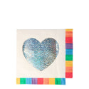 Rainbow Heart Large Plates