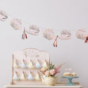 Happy Birthday Floral Banner / Rose Gold Happy Birthday Banner / Rose Gold Birthday Garland / Floral Birthday Banner / Floral Birthday Decor