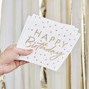 Gold Confetti Balloon / Birthday Confetti Balloon / Bridal Confetti Balloon / Oh Baby Shower Decor / Baby Shower Balloon