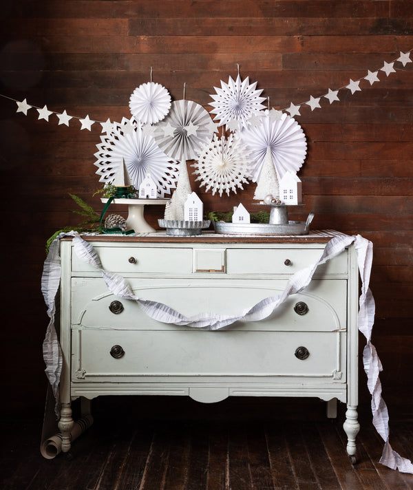 White and Silver Small Plates 