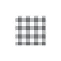 Gray Buffalo Plaid Dessert Plates 