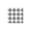 Gray Buffalo Plaid Platter 