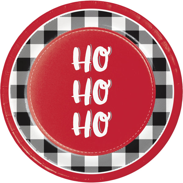 Ho Ho Ho Santa Plate 
