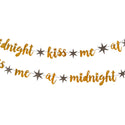 Gold Foil Happy New Year Plate 