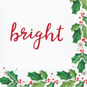 Merry & Bright Holiday Plate 