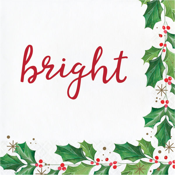 Merry & Bright Holiday Plate 