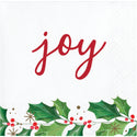 Joy Holiday Napkin 