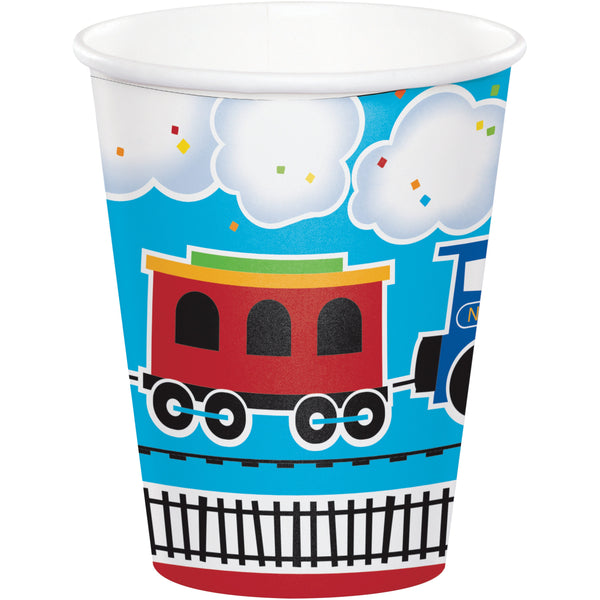 Train Cups / Train Party / Choo Choo Cups / Train Plates / Train Party