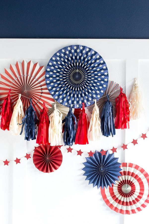 YAY Small Plate / Blue Firework Plate / July 4th Decor / 4th of July / America / Firework Yay Plate / 4th of July Tableware